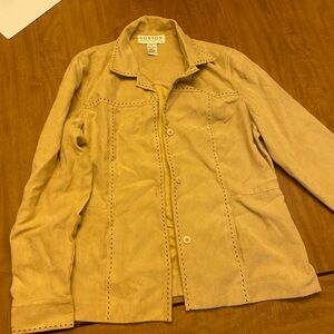 “Suede” jacket light weight